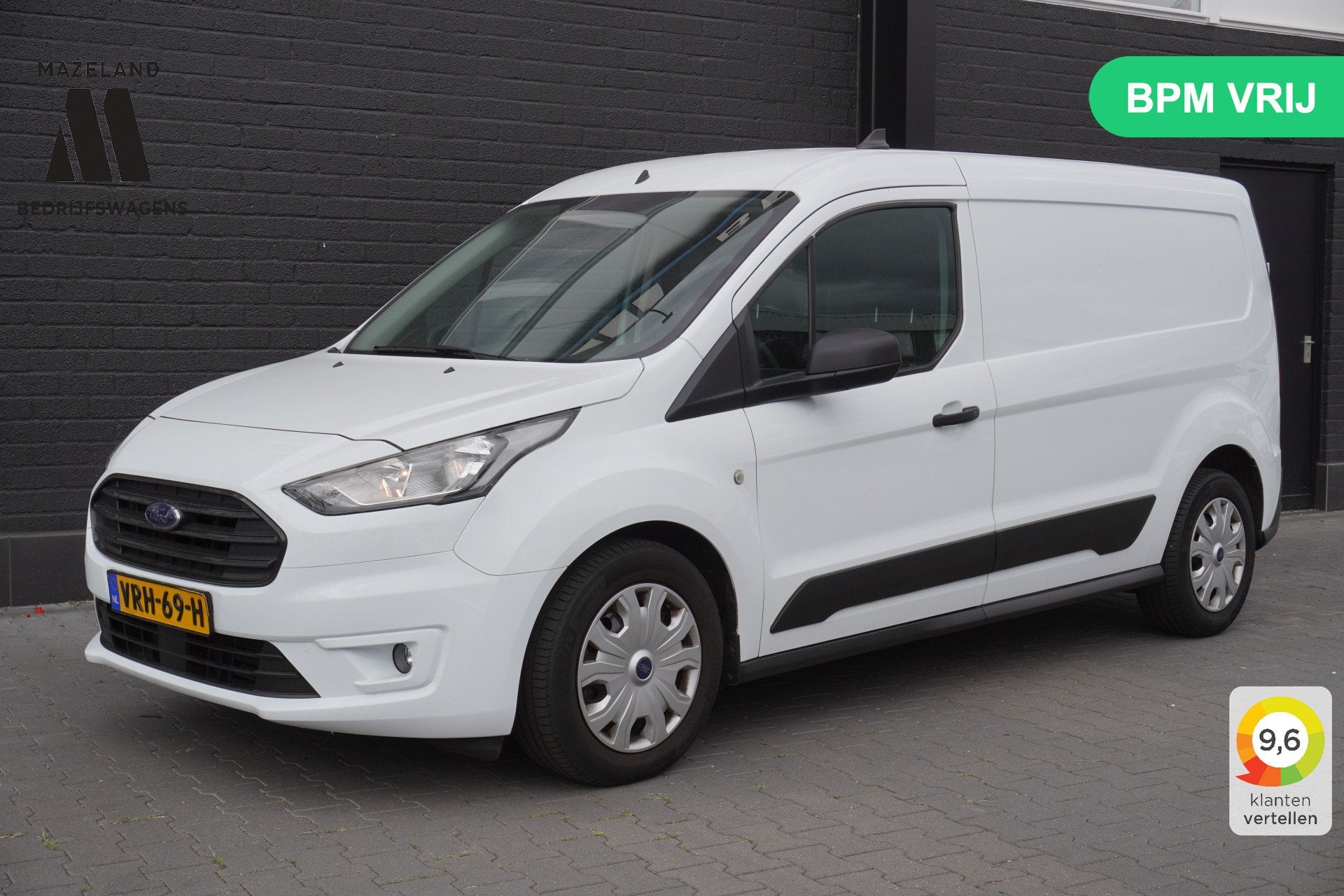 Ford Transit Connect 1.5 EcoBlue 120PK L2 EURO 6 - Airco - V, Voorwielaandrijving, Stof, Gebruikt, 4 cilinders