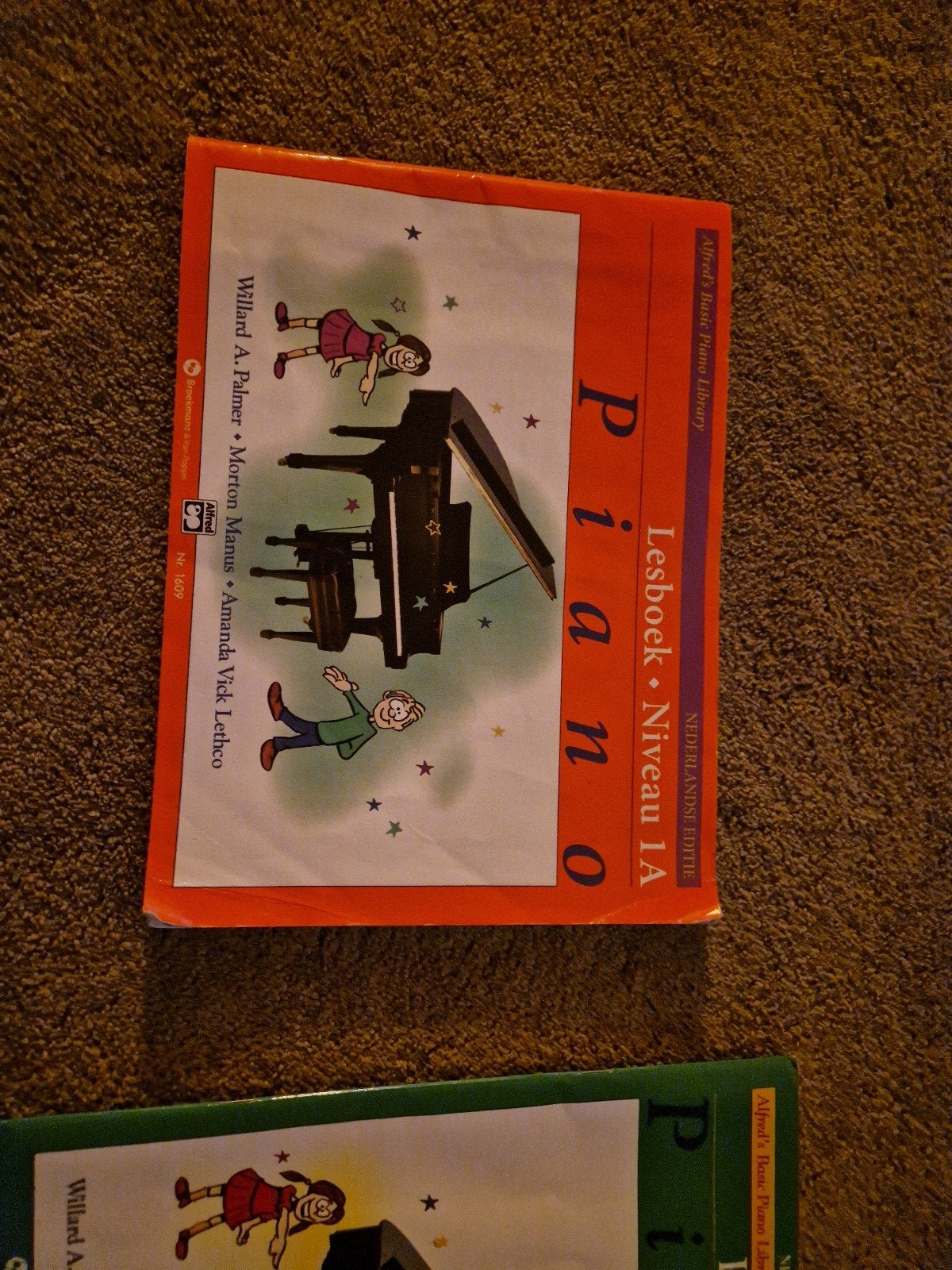 alfreds basic piano library 1a, Overige genres, Les of Cursus, Ophalen of Verzenden, Zo goed als nieuw