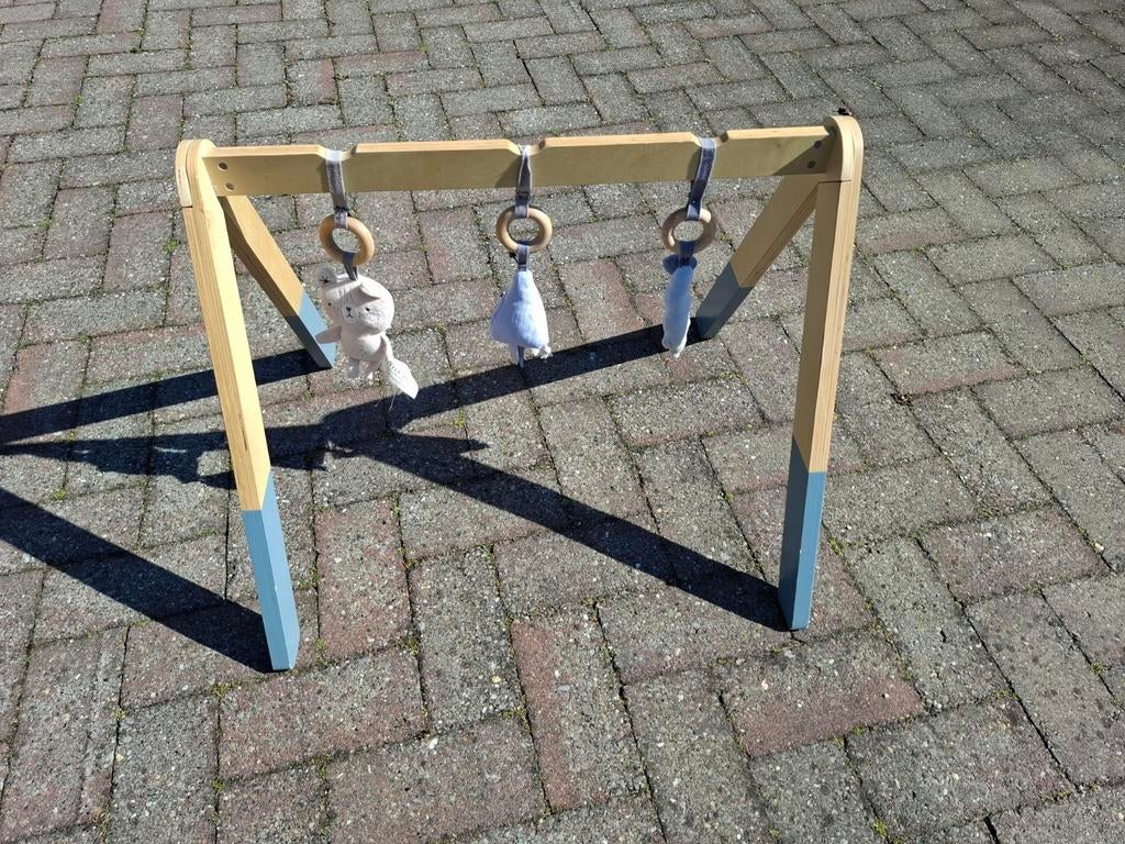 Leuke babygym van Little Dutch met 3 figuren, Kinderen en Baby's, Speelgoed | Houten speelgoed, Ophalen, Gebruikt, Overige typen