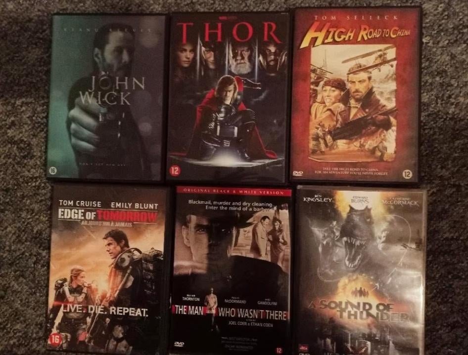 Nieuwe dvd titels vanaf..., Ophalen of Verzenden, Zo goed als nieuw, Actie en Avontuur, Alle leeftijden