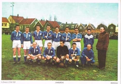 Voetbalplaat Limburgia 1e Divisie A 1958/1959, Verzamelen, Ophalen of Verzenden, Gebruikt, Poster, Plaatje of Sticker