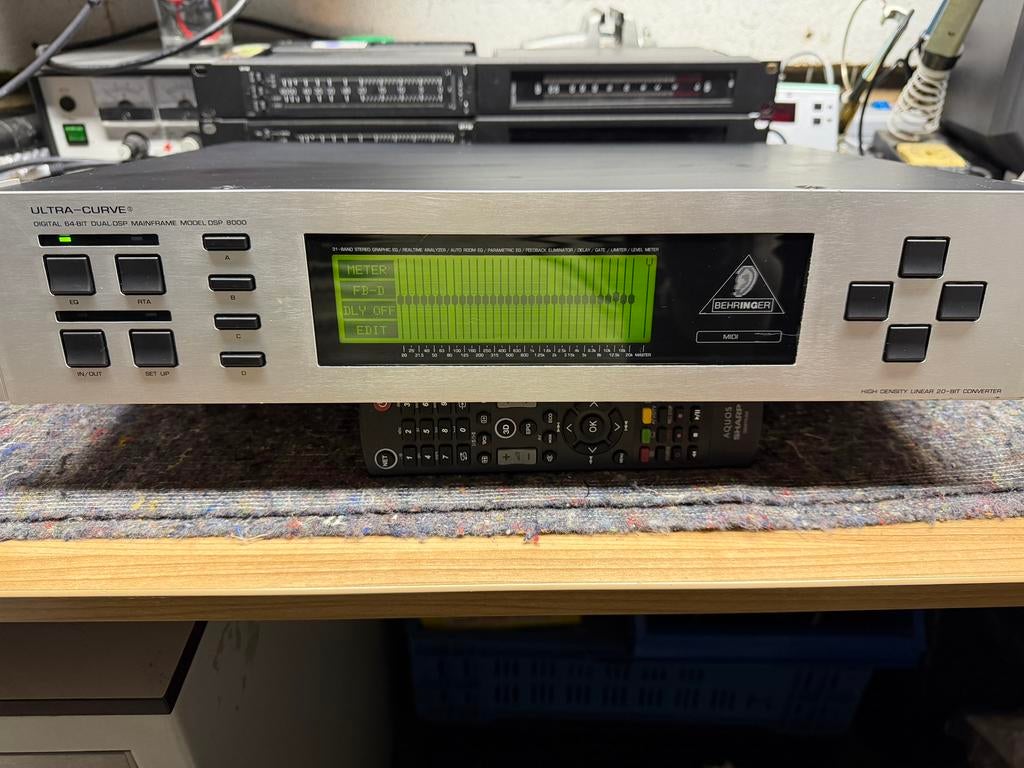 Behringer Ultra-Curve DSP-8000, Ophalen of Verzenden, Gebruikt, Delay of Echo