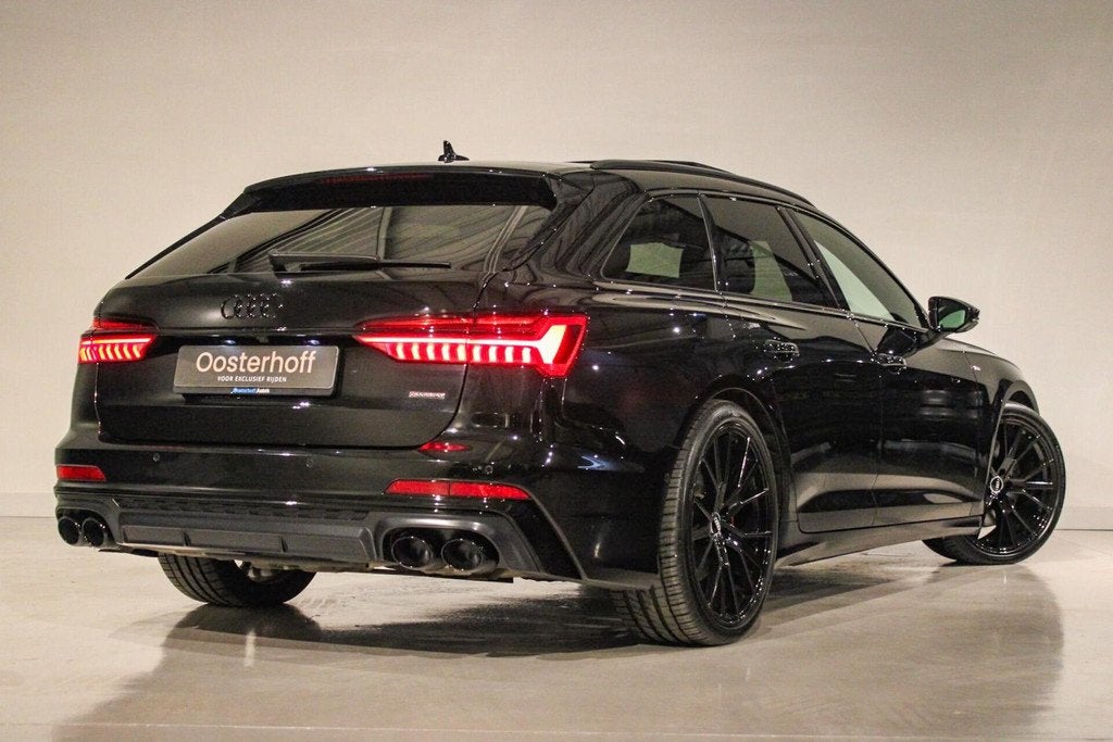 Audi A6 Avant 55 TFSI e quattro Competition PANO | B&O, Automaat, Gebruikt, Zwart, 4 cilinders