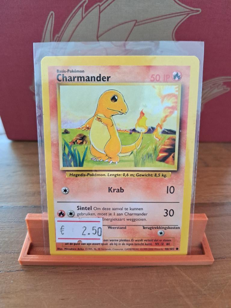 Charmander 46/102	 € 2,50, Hobby en Vrije tijd, Ophalen of Verzenden, Zo goed als nieuw, Losse kaart