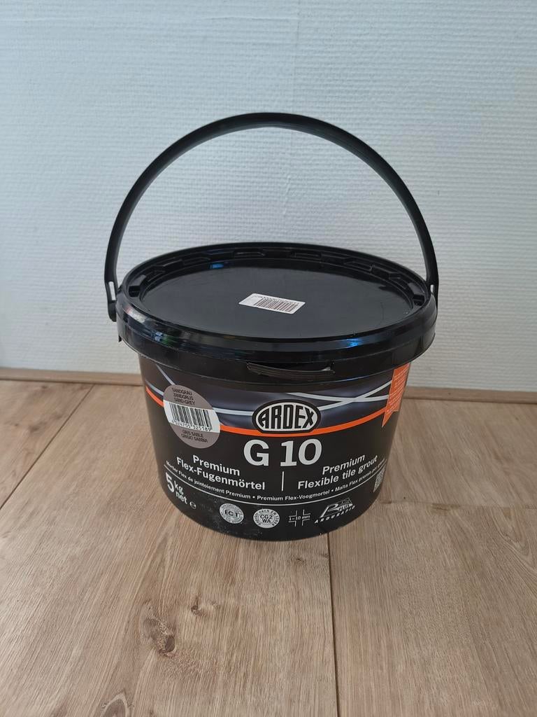 Ardex G10 zandgrijs. Premium flex voegmortel grijs poeder., Overige materialen, 30 cm of meer, 50 tot 150 cm, Onb