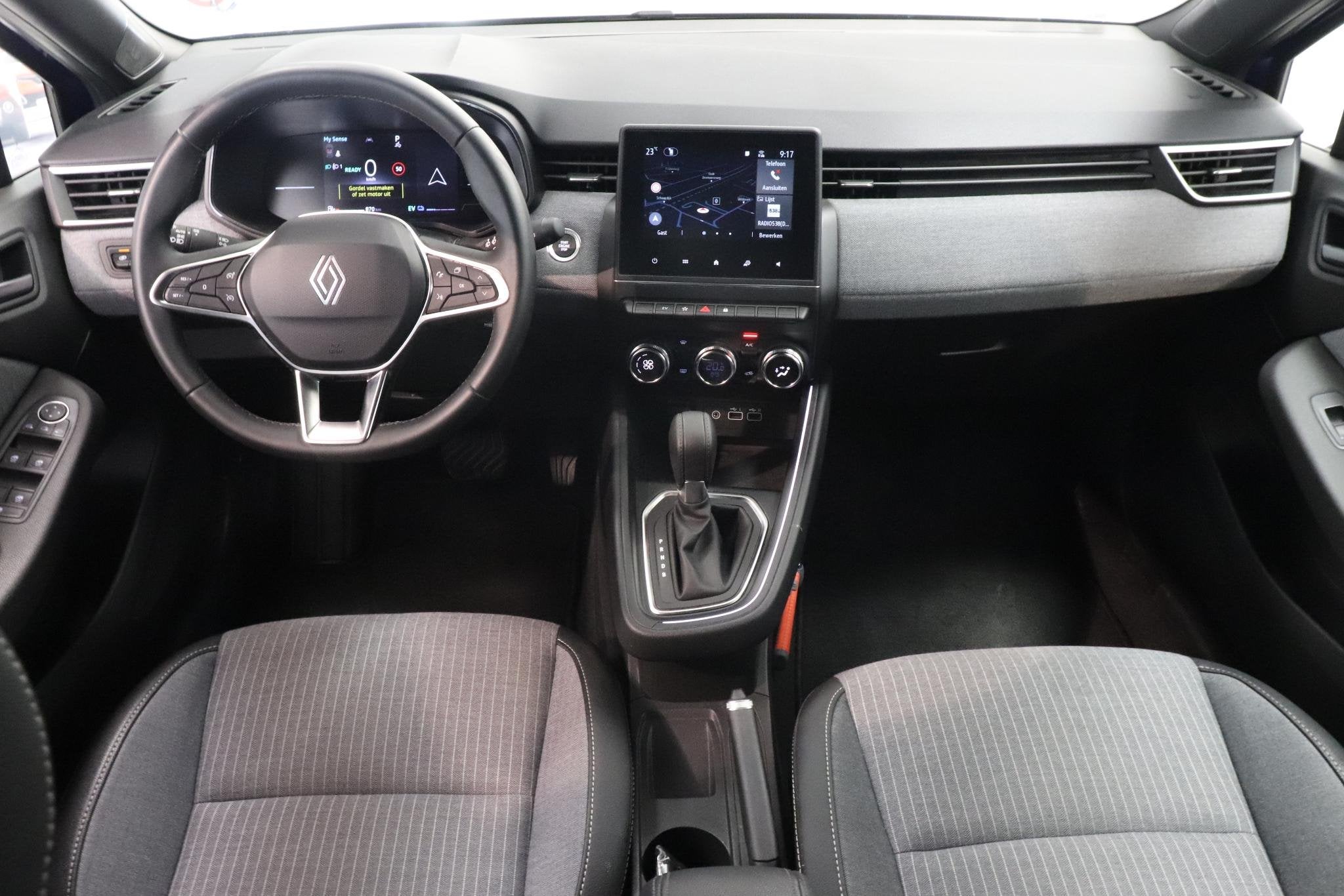 Renault Clio 1.6 E-Tech Full Hybrid 145 techno | Camera | Cl, Auto's, Dealer onderhouden, Gebruikt, Met garantie (alle), Blauw