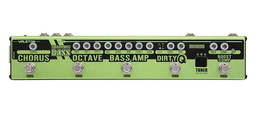 Valeton Dapper Bass multi-effectpedaal voor basgitaar, ., Nieuw, Ophalen of Verzenden, .