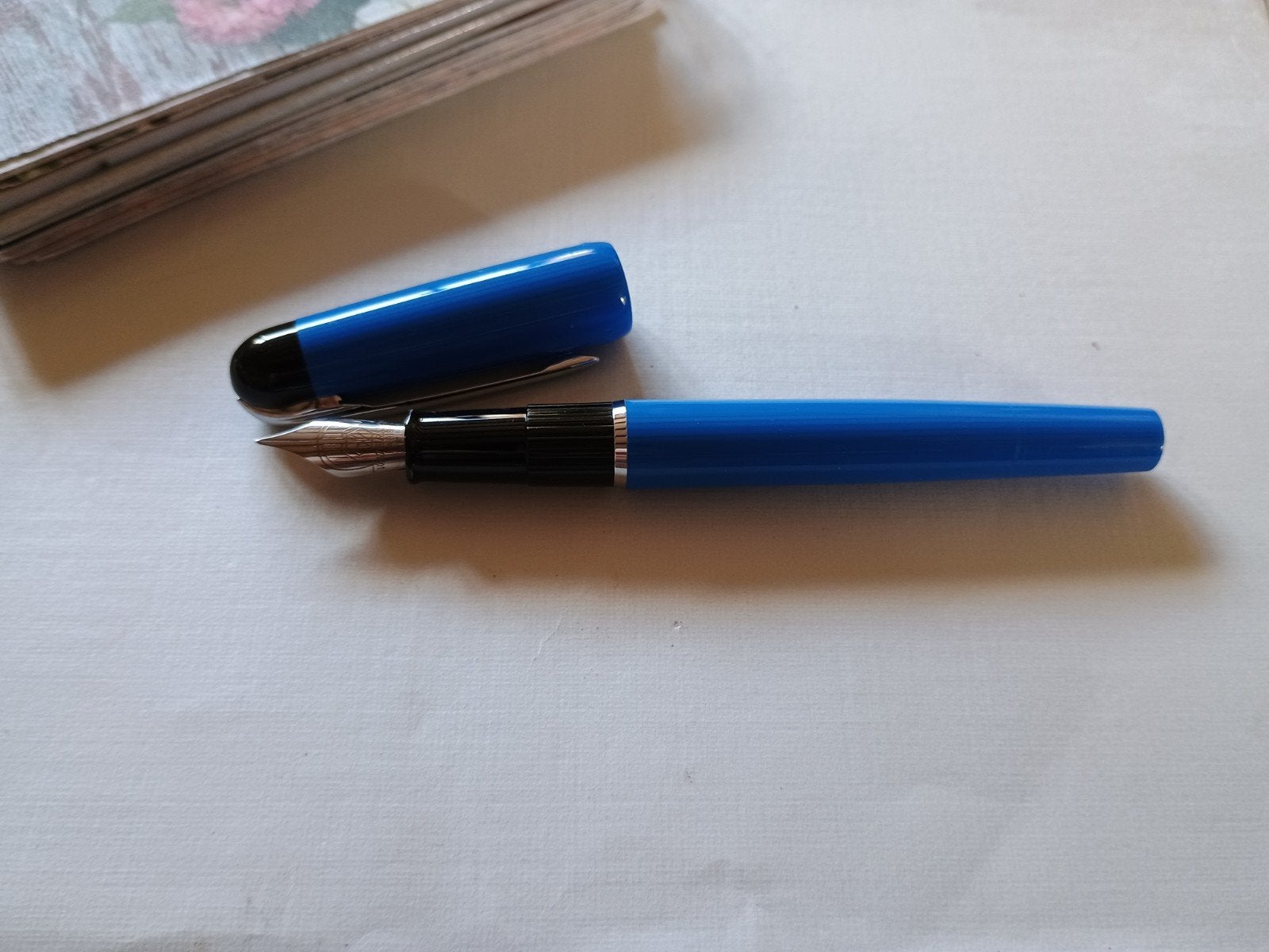 Blauwe Waterman vulpen, Ophalen of Verzenden, Vulpen, Waterman