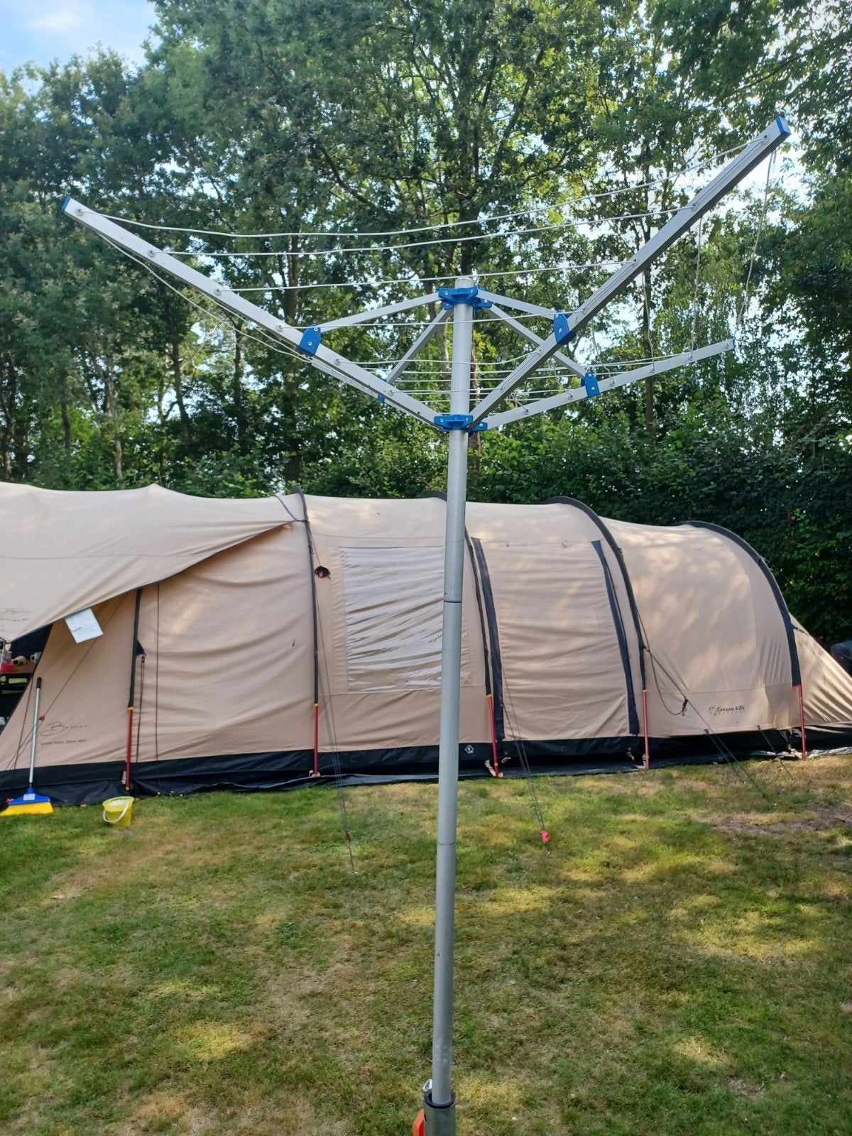 Camping droogmolen, Caravans en Kamperen, Ophalen, Gebruikt