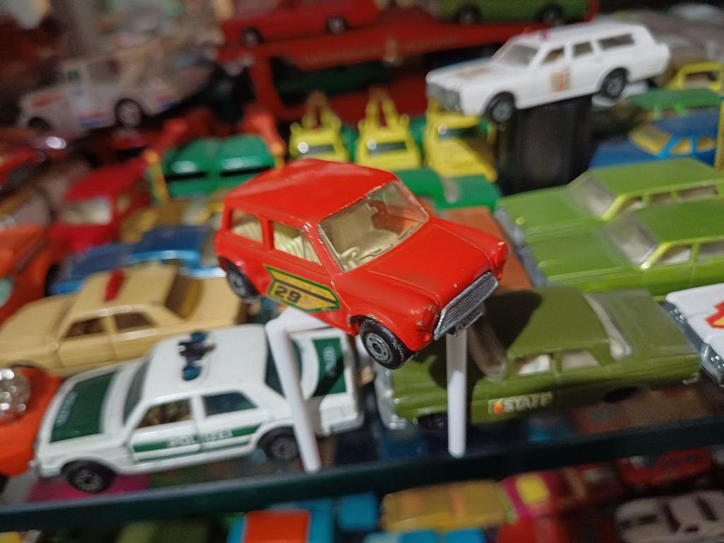 matchbox superfast racing mini 1970 mooi model., Ophalen of Verzenden, Zo goed als nieuw, Auto