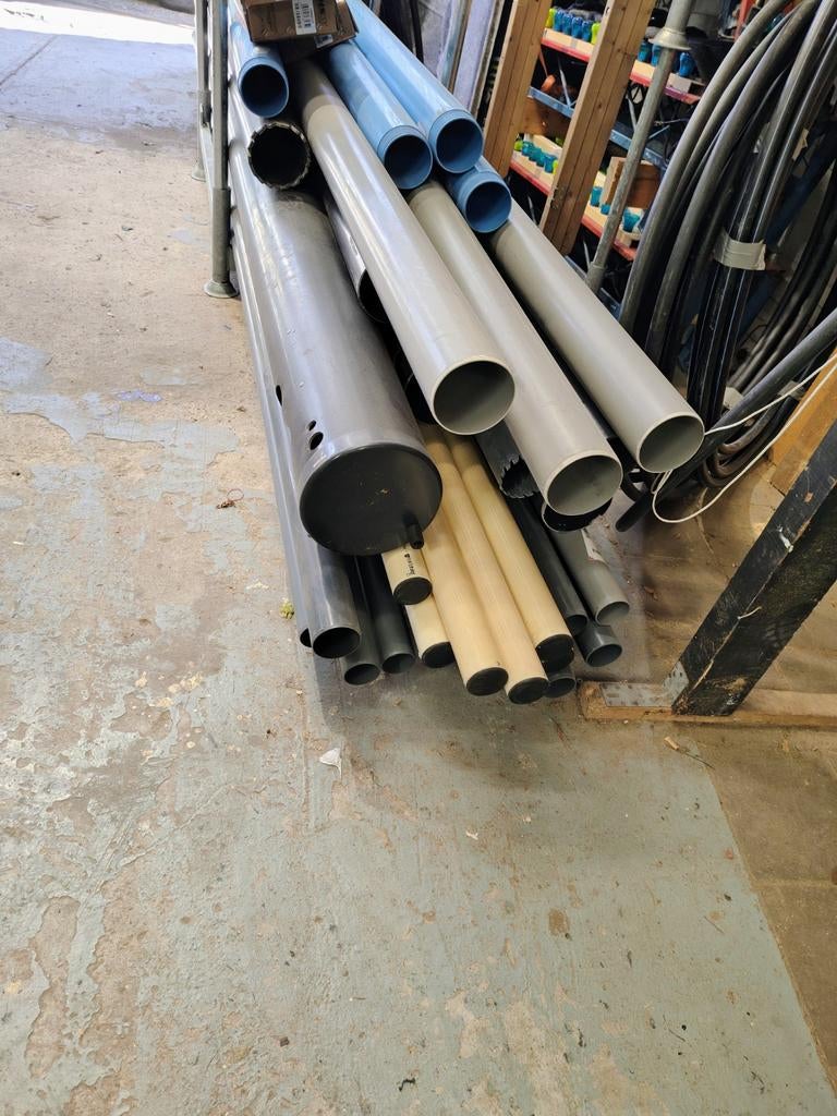 PVC buizen, filterbuizen & tyleen slang, Ophalen, Pvc, 6 meter of meer, Overige typen