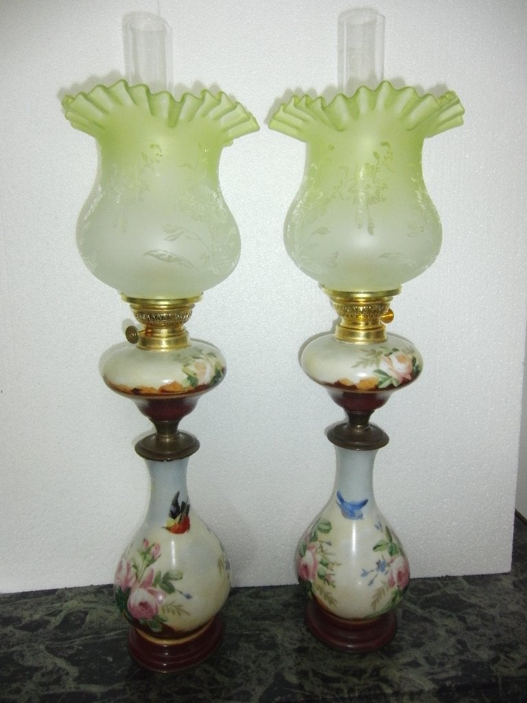 Set olielampen, Ophalen