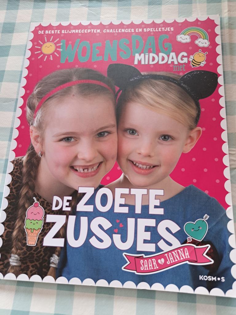 Woensdag Middag met De Zoete Zusjes - Saar & Janna, Ophalen of Verzenden, Zo goed als nieuw, De Zoete Zusjes (Saar & Janna), Non-fictie