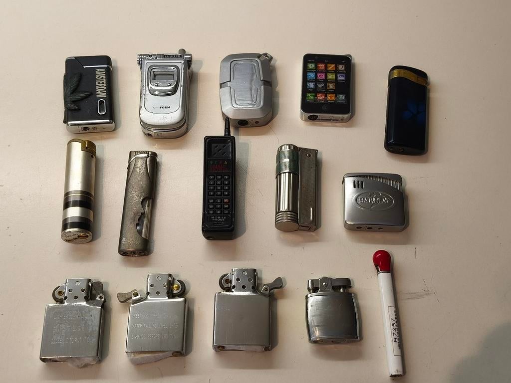 Verzameling diverse aanstekers, Verzamelen, Ophalen of Verzenden, Gebruikt, Aansteker