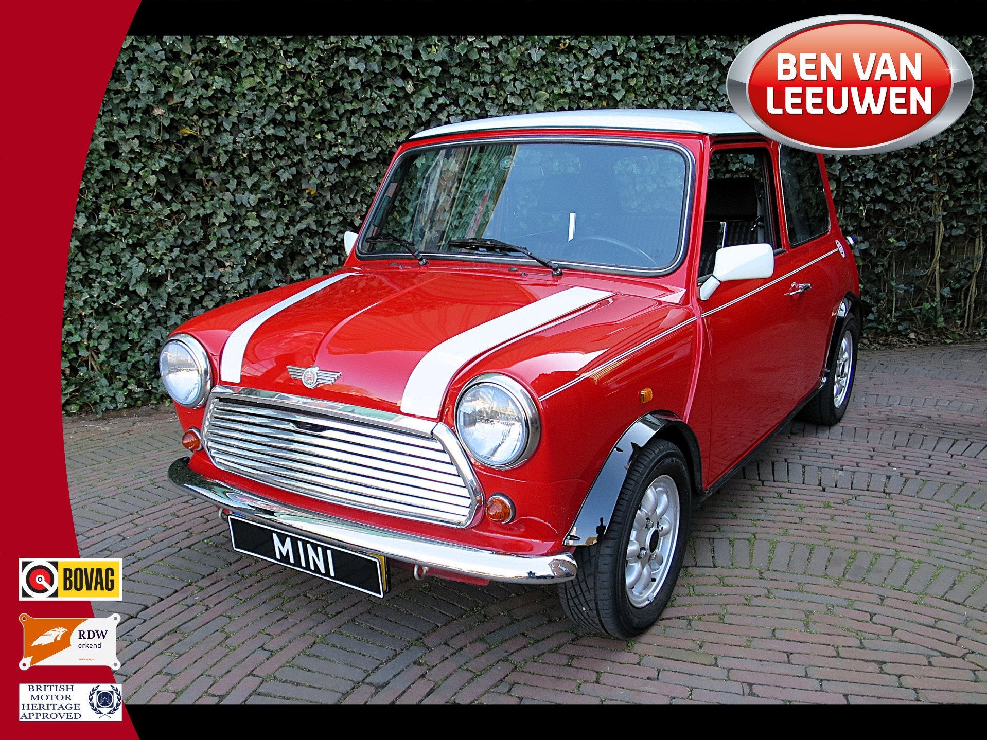 MINI 1000 Mayfair NL-auto, Cooper uitgevoerd, harde body, ro, Auto's, Oldtimers, Voorwielaandrijving, 12 maanden, Stof, Zwart