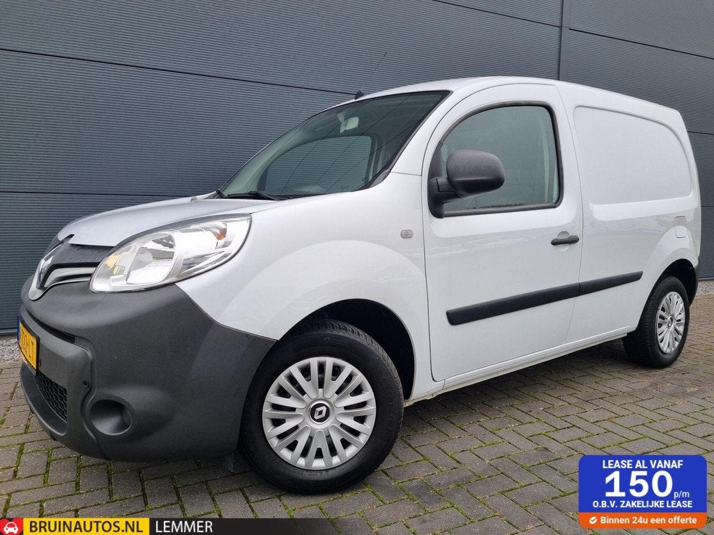 Renault Kangoo 1.2 TCe 115 PK Grijs kenteken benzine airco, Voorwielaandrijving, Gebruikt, Euro 6, 4 cilinders