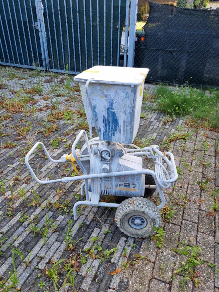 Wagner SF 27 Airless Verfspuit met 30m slang en verlengstuk, Ophalen