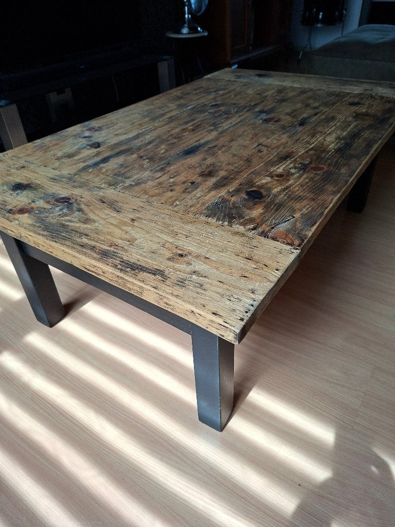 Salon tafel, Huis en Inrichting, Ophalen, 100 tot 150 cm, 50 tot 100 cm, Zo goed als nieuw