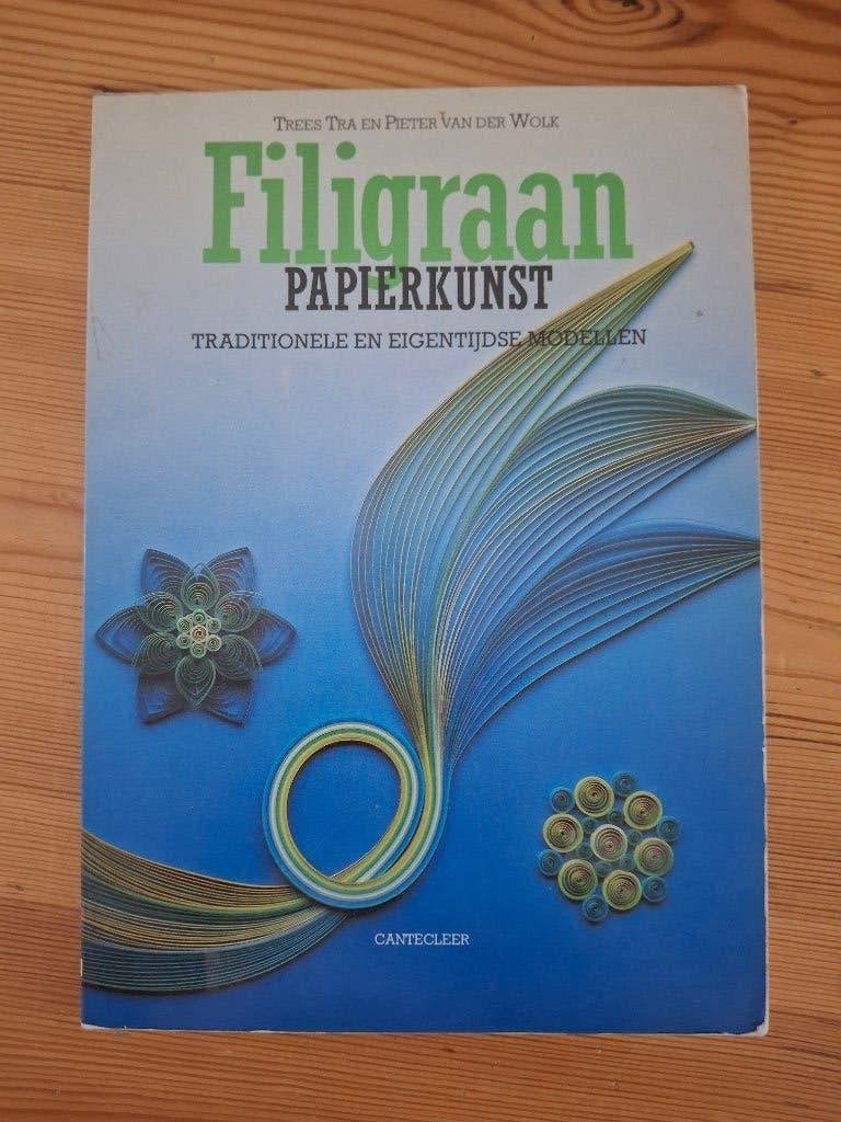 Filigraan papierkunst door Trees Tra en Pieter van der Wegen, Boeken, Ophalen of Verzenden, Zo goed als nieuw, Overige onderwerpen