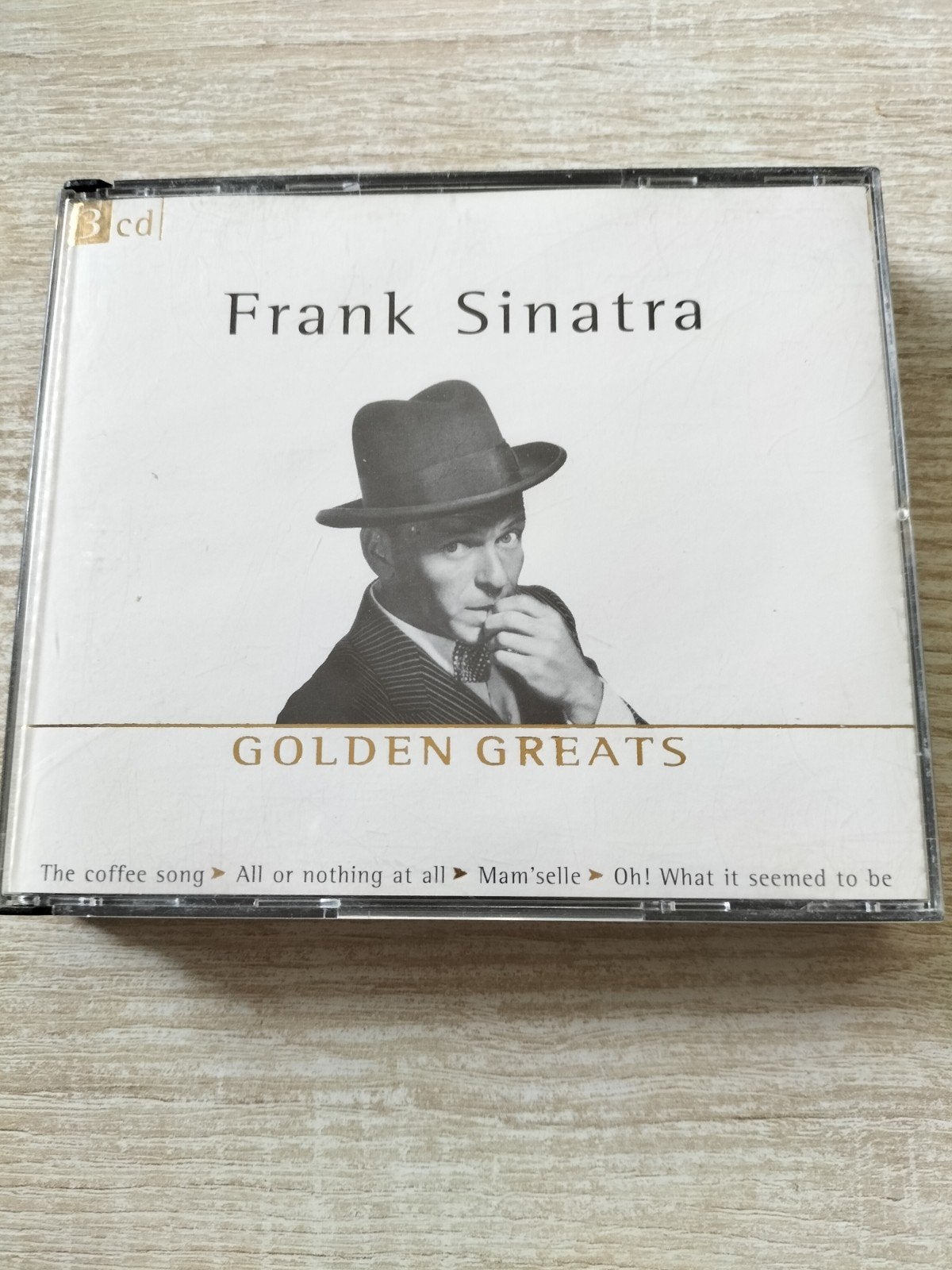 Frank Sinatra - golden greats 3 cd box, Ophalen of Verzenden