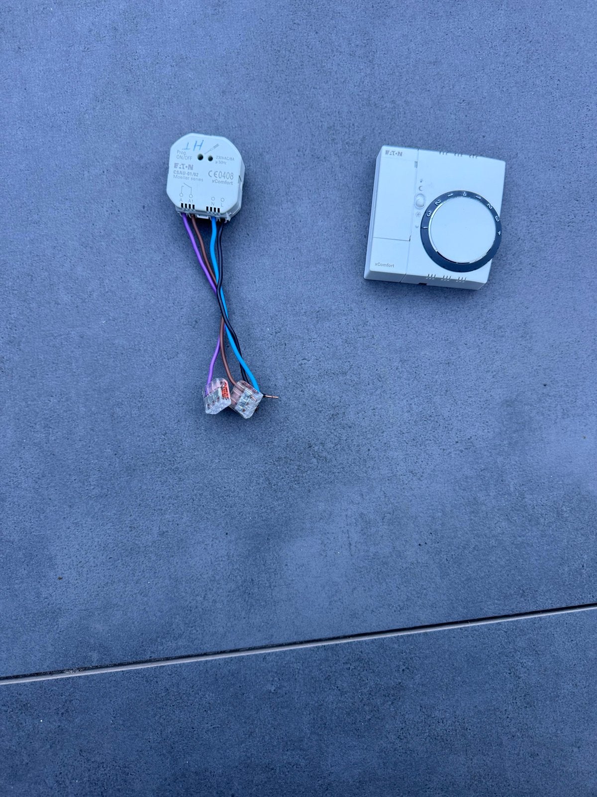 Eaton xComfort csau-01/02moeller series draadloze schakelaar, Doe-het-zelf en Verbouw, Ophalen, Zo goed als nieuw, Eaton, Dimmer