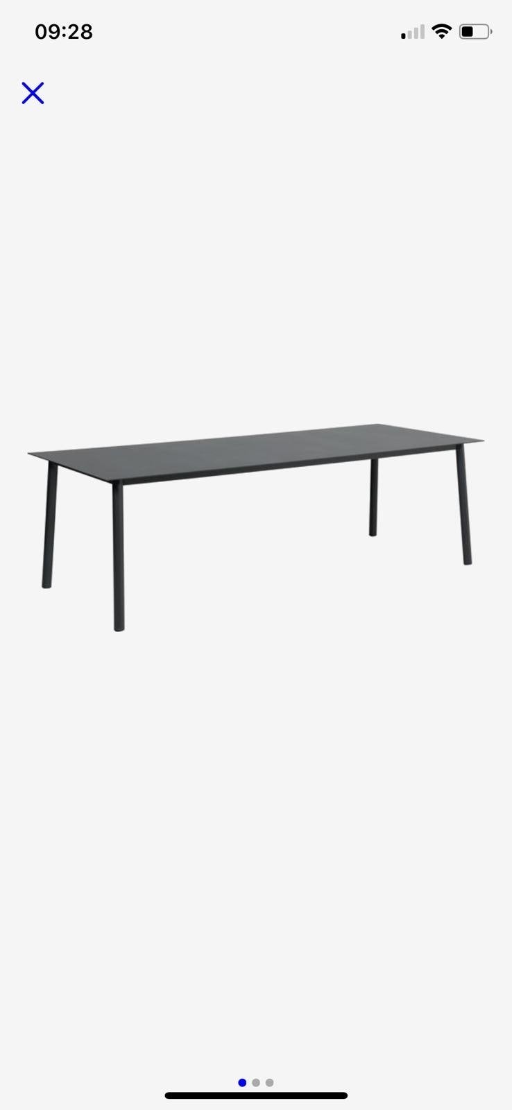Foto 4 van Aluminium tuinset met 6 stoelen en tafel 240cm x 103cm