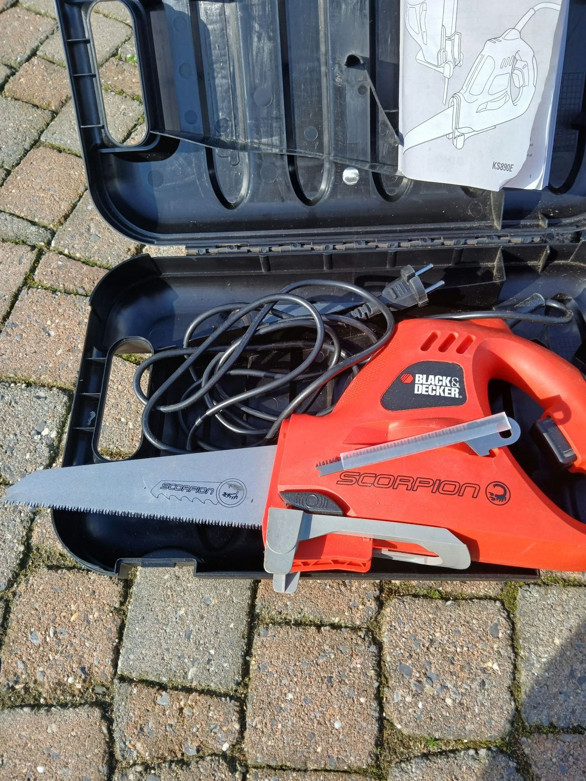 Black & decker multizaag, Ophalen, Gebruikt, Decoupeerzaag, 30 tot 70 mm
