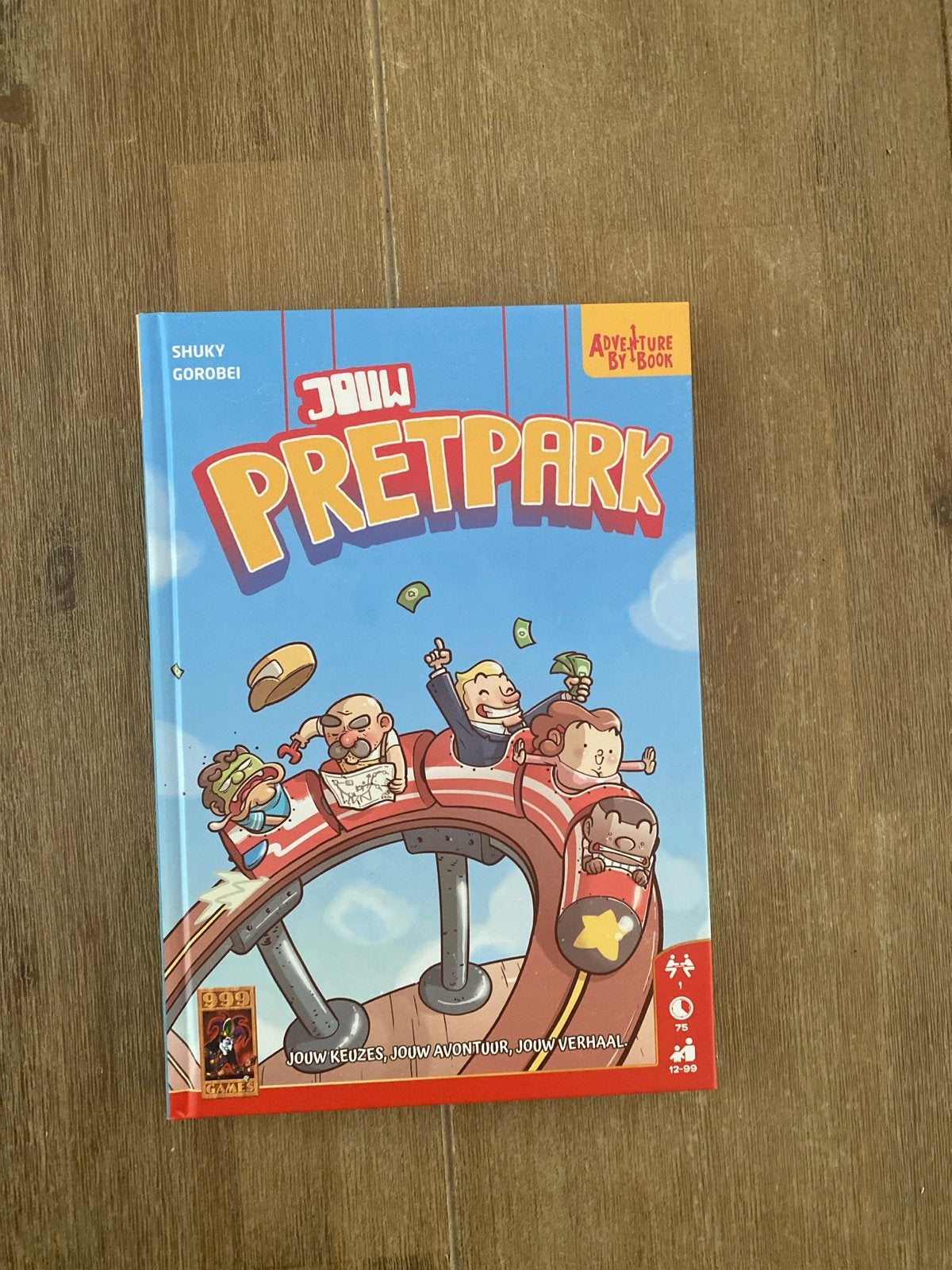 Jouw Pretpark - Adventure by Book (Niet gebruikt), Ophalen of Verzenden, Zo goed als nieuw