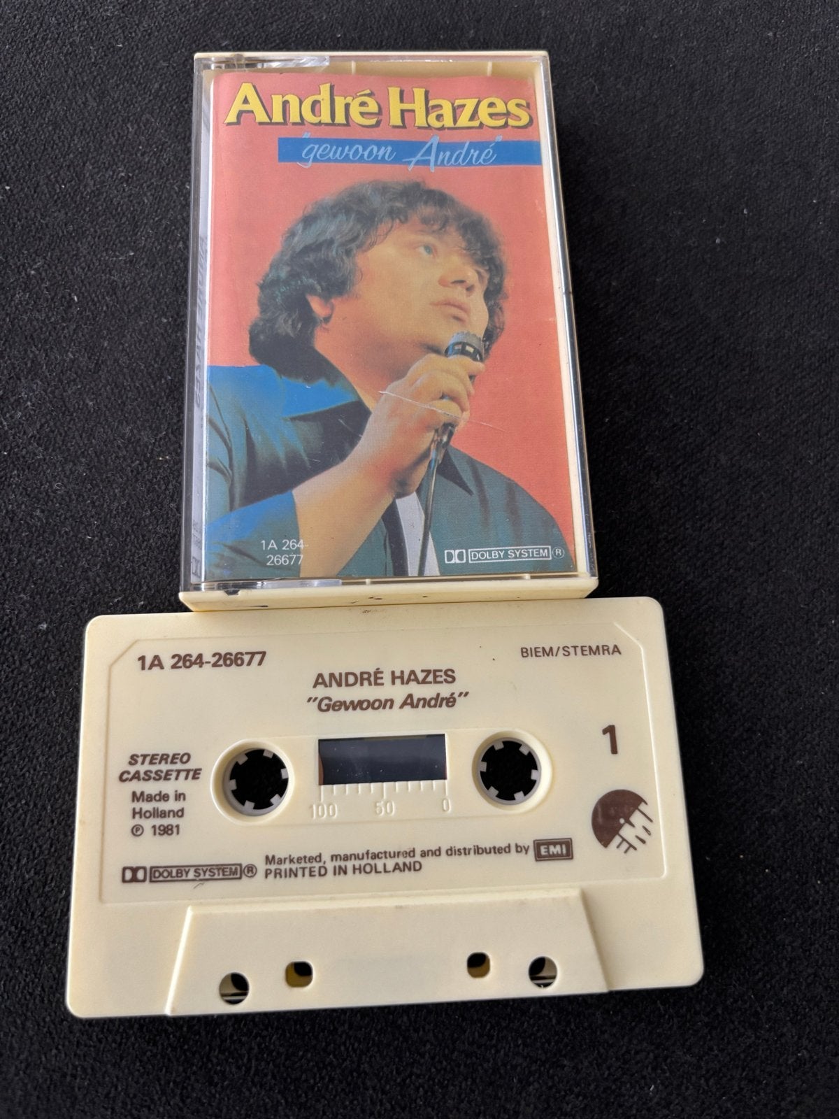 André Hazes - Gewoon André (Cassettebandje), Ophalen of Verzenden, Nederlandstalig, 1 bandje, Origineel