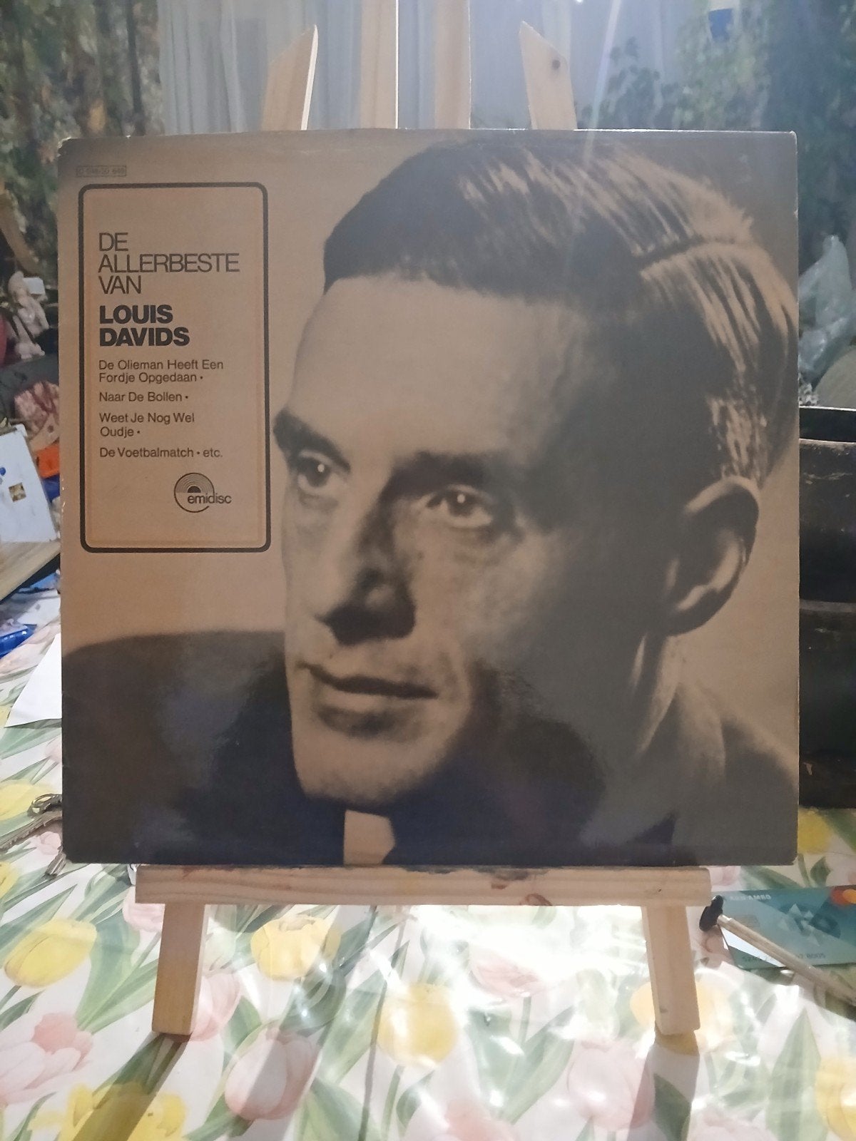 Louis Davids - De Allerbesten van Louis Davids LP, LP, Gebruikt, Cabaret of Kleinkunst, Ophalen of Verzenden