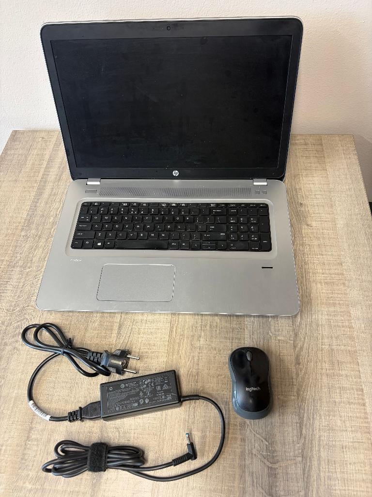 HP 470 G4 17 inch i7-7500 7th gen 8GB 256GB SSD DVD-RW Win10, Computers en Software, Windows Laptops, Ophalen, 256 GB, Met videokaart