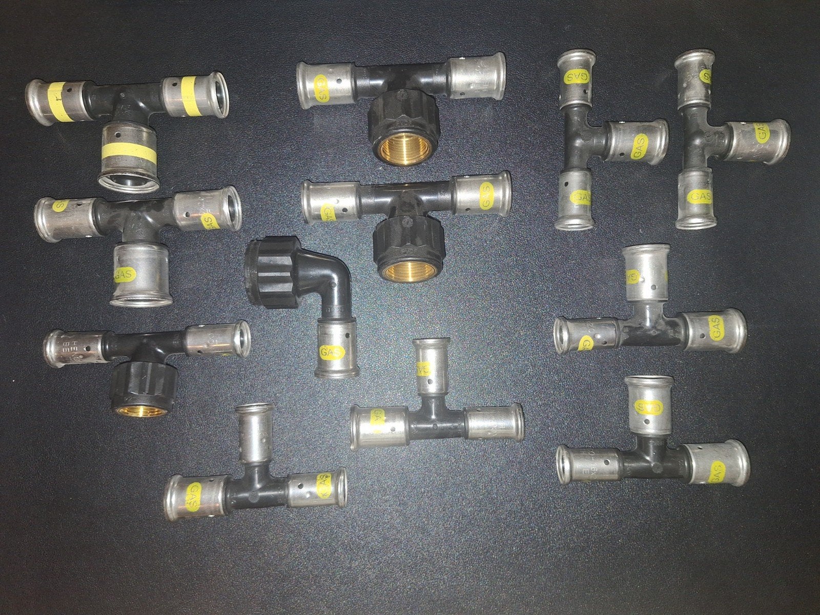 Henco gas pers koppelingen (zie beschrijving), Doe-het-zelf en Verbouw, Ophalen, Overige materialen, Overige typen, Nieuw