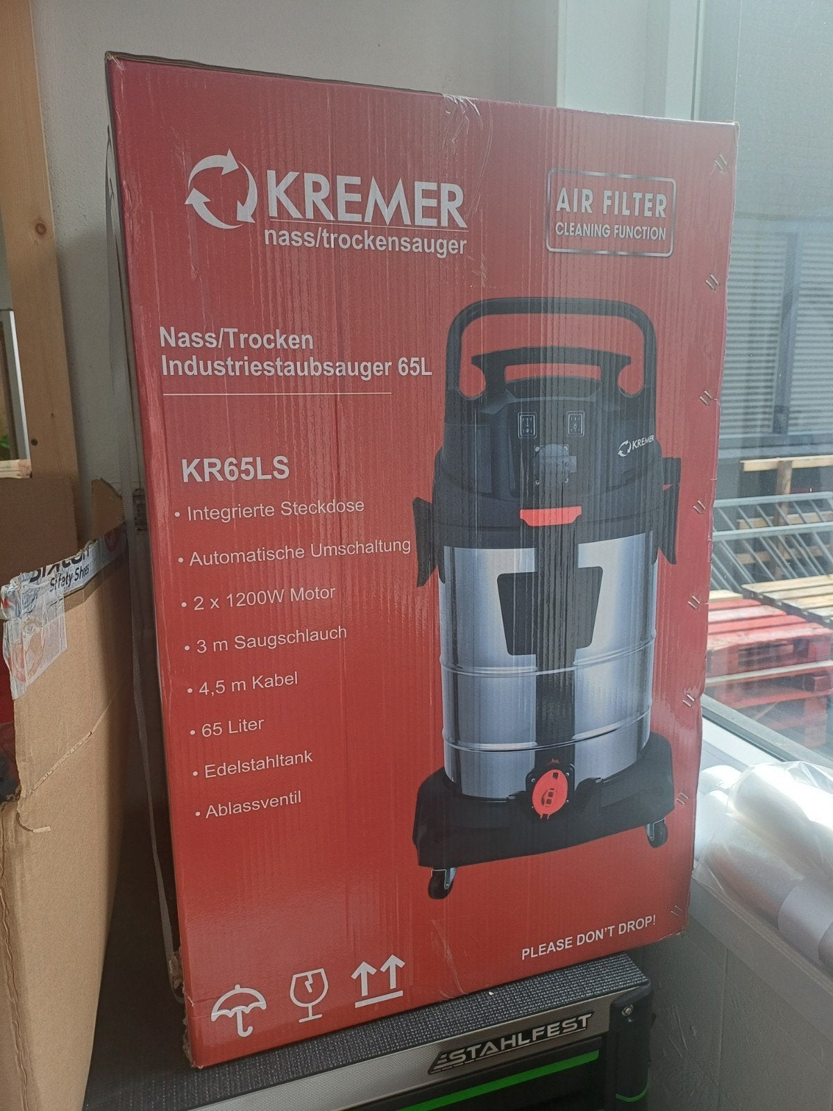 Kremer nat en droogzuiger, Ophalen of Verzenden, Nieuw