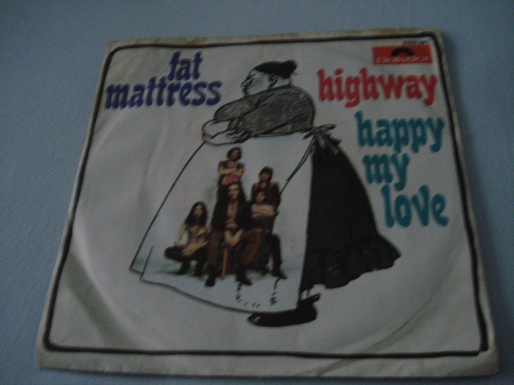 FAT MATTRESS - HIGHWAY classic rock, Gebruikt, 7 inch, Ophalen of Verzenden, Rock en Metal