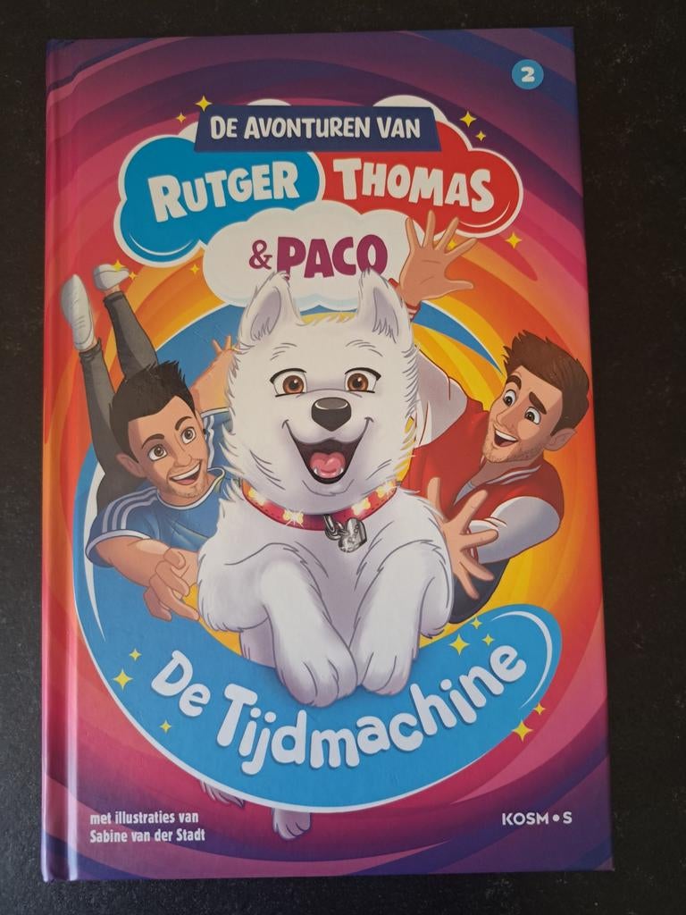 Rutger Thomas en paco. De tijdmachine, Ophalen, Zo goed als nieuw, Rutger, Thomas & Paco