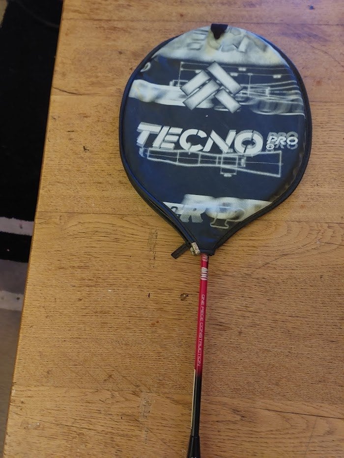badminton racket, Sport en Fitness, Badminton, Ophalen, Gebruikt, Racket(s)