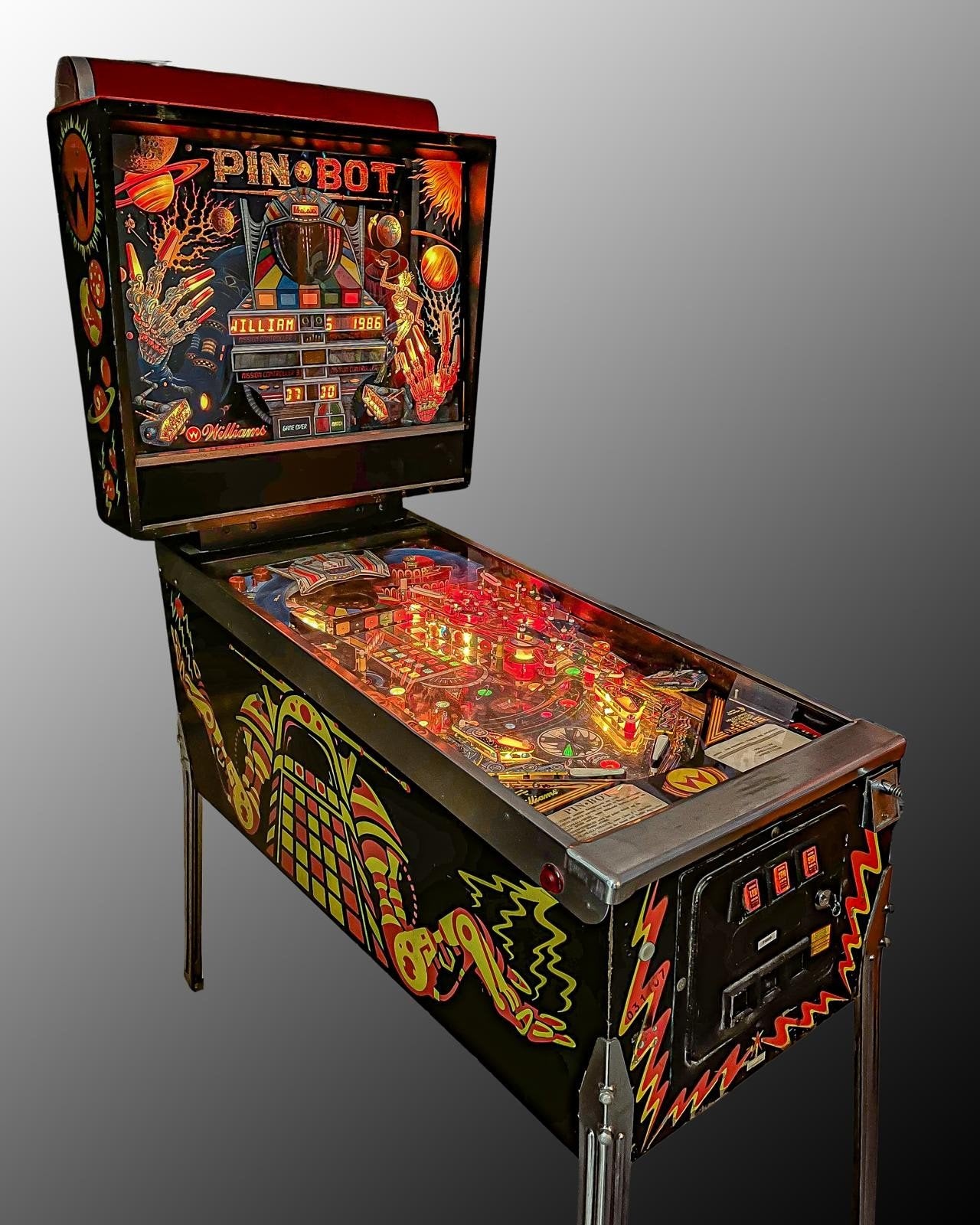 Williams Pinbot Flipperkast (1986) - Gesigneerd, Verzamelen, Automaten | Flipperkasten, Ophalen
