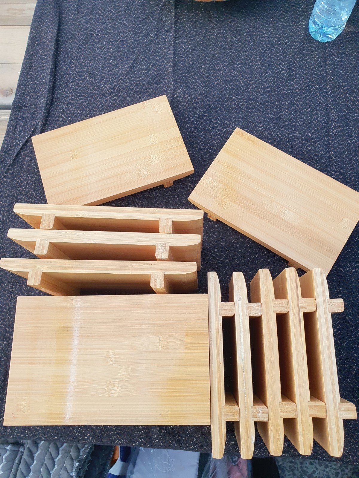 Bamboo Sushi / Borrel planken 15 stuks, Ophalen of Verzenden