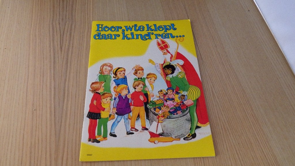 vintage sinterklaasboekje, Ophalen of Verzenden, Overige typen