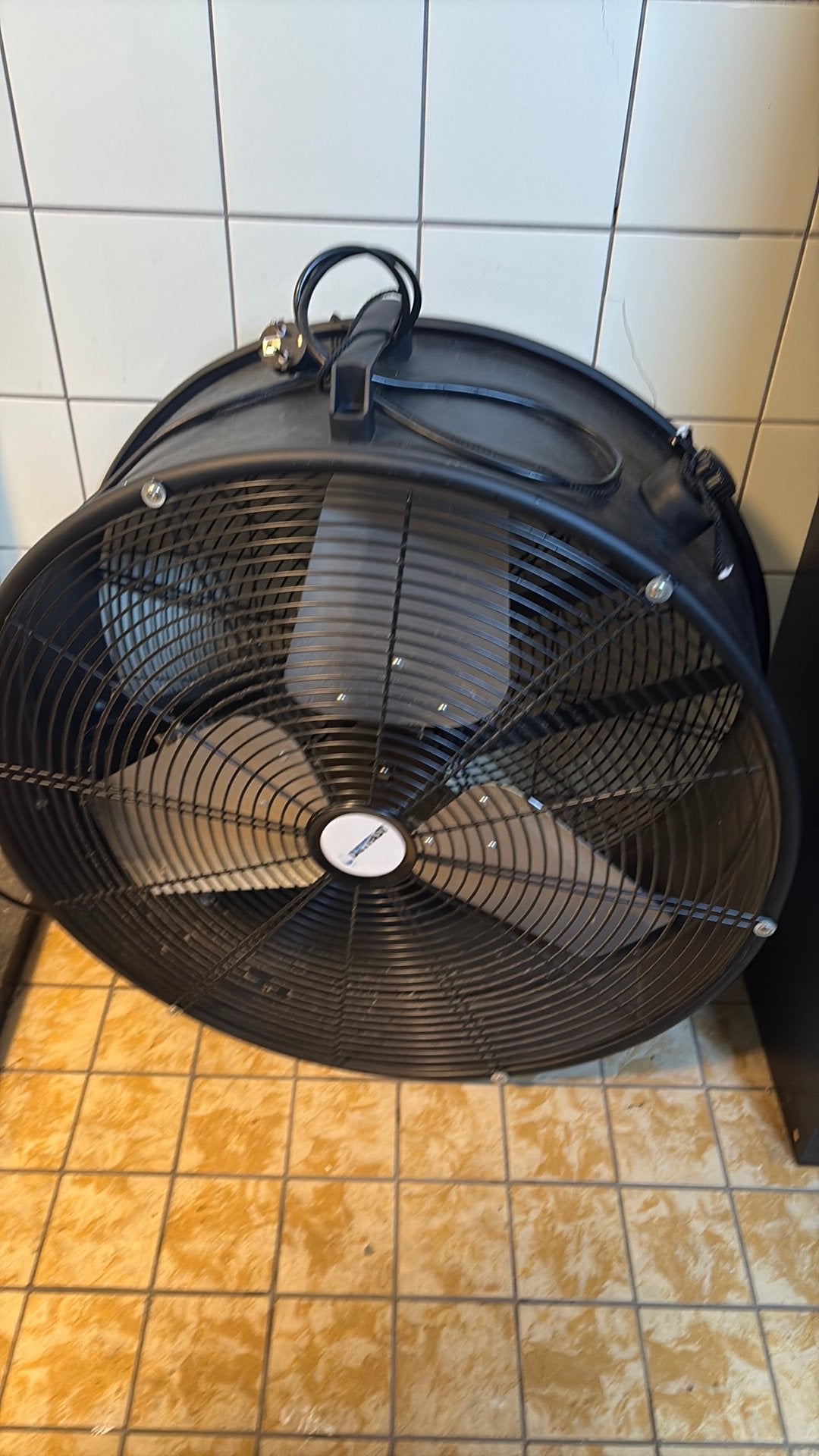 DRYFAST DWM12000 Industriële Ventilator - Krachtig en Robuus, Witgoed en Apparatuur, Ventilatoren, Ophalen, Gebruikt, Vloerventilator