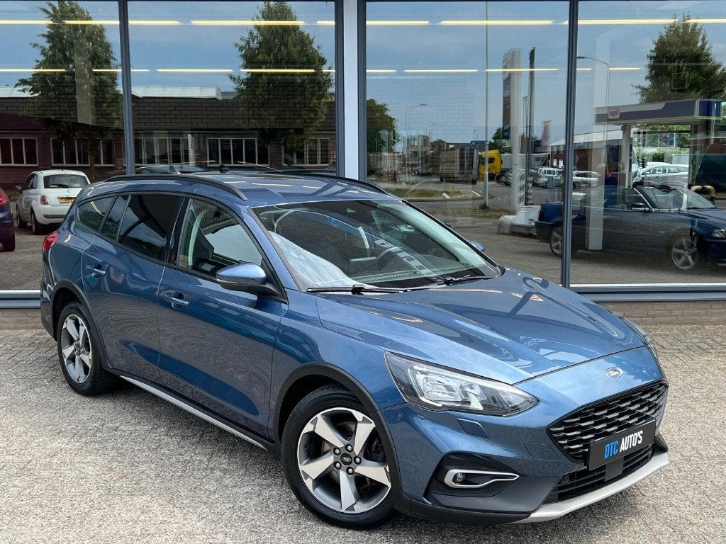 Ford Focus 1.0 EcoBoost Titanium X Business | Vol opties! |, Blauw, 3 cilinders, 1300 kg, Navigatiesysteem