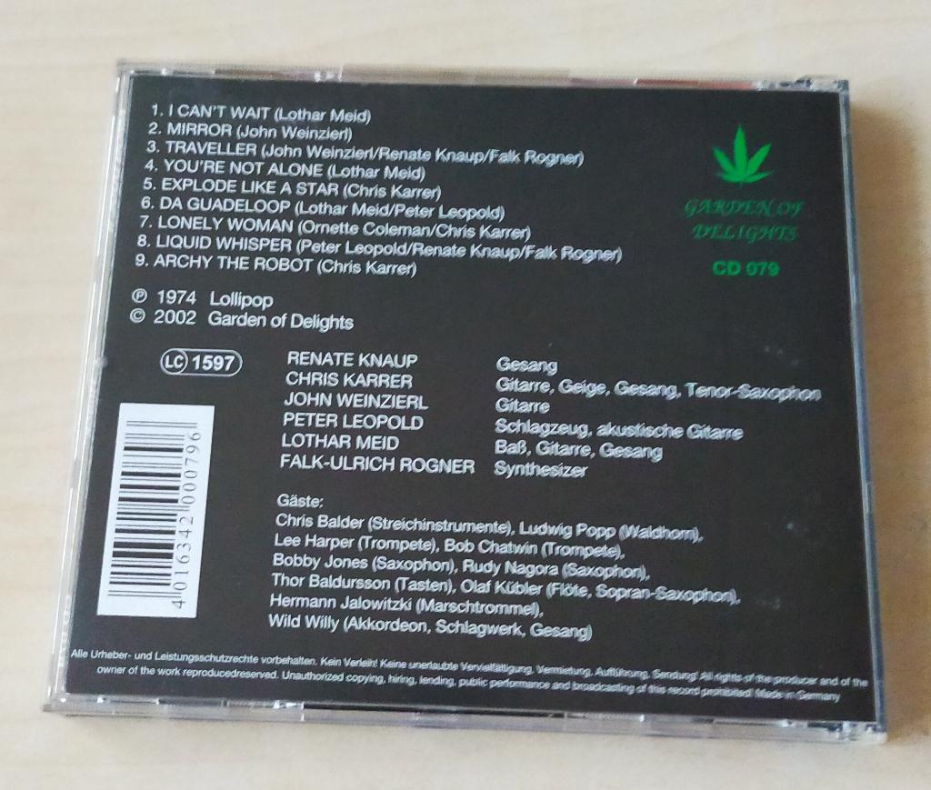 Amon Duul II - Hijack CD 1974/2003, Ophalen of Verzenden, Zo goed als nieuw, Progressive