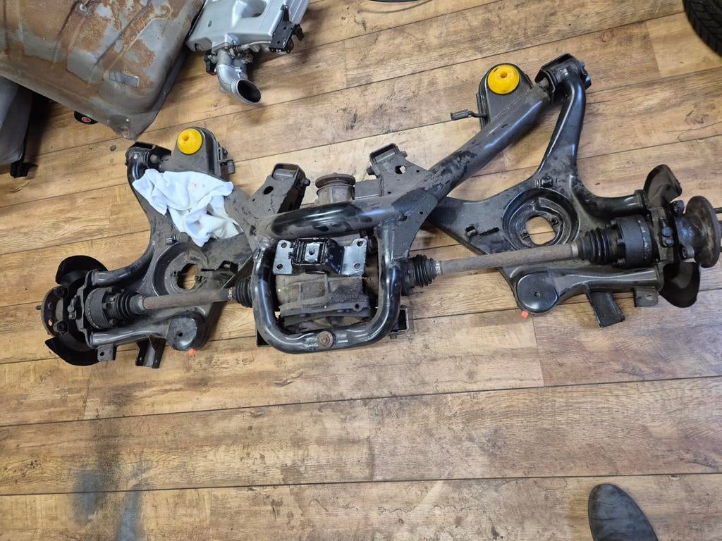 Ford scorpio achteras met lsd diff 3.64, Auto-onderdelen, Ophalen of Verzenden, Ford
