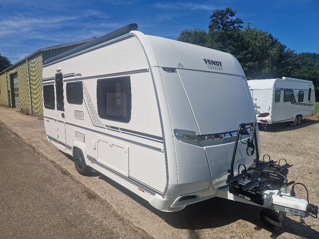 Fendt Bianco 465 TG, Enkele bedden Mover Cassetteluifel !, Caravans en Kamperen, Caravans, Bedrijf, tot en met 4, 1250 - 1500 kg