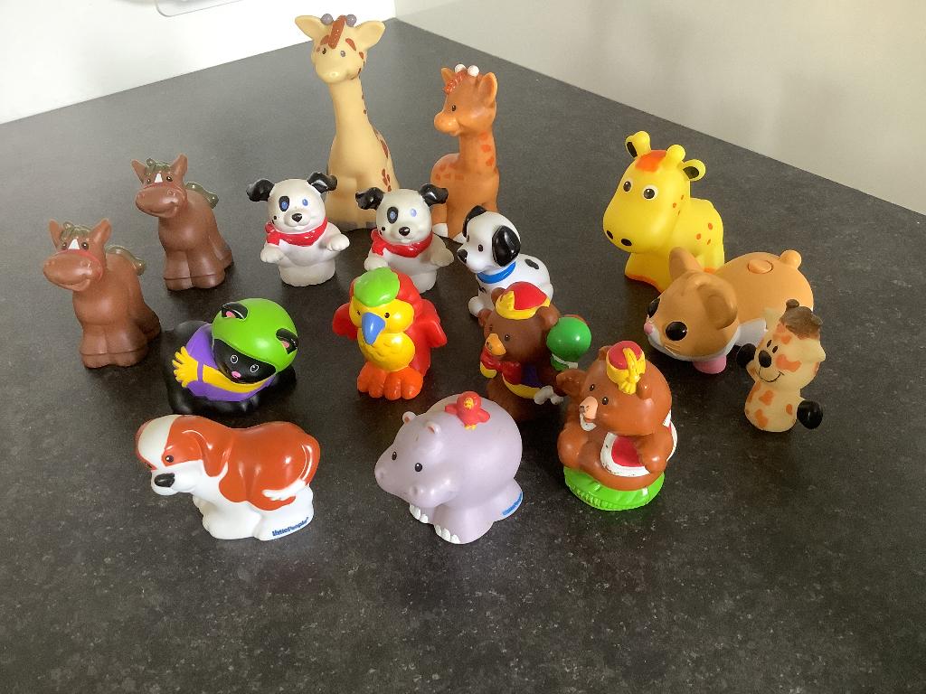 Little people DIEREN  figuren/poppetjes/popjes, Kinderen en Baby's, Speelgoed | Fisher-Price, Ophalen of Verzenden, Zo goed als nieuw