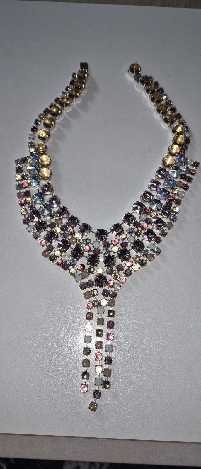 Otazu ketting met kristallen - Zo goed als nieuw, Overige materialen, Overige kleuren, Zo goed als nieuw, Ophalen