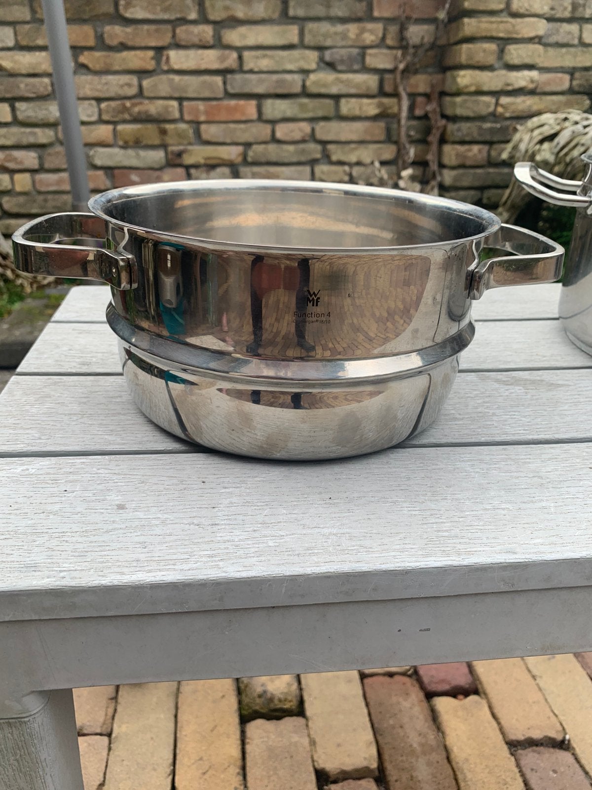 STOOMINZET WMF, Ophalen of Verzenden, Zo goed als nieuw, WMF, Rvs