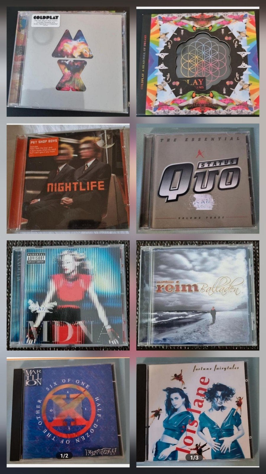 Cd pakketje, 8 stuks, Cd's en Dvd's, Cd's | Pop, Ophalen of Verzenden