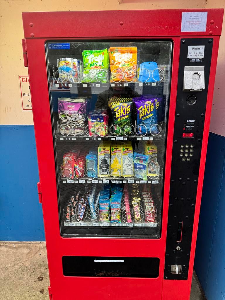 Snackautomaat Verkoopautomaat - Diverse Snacks en Dranken, Ophalen, Gebruikt