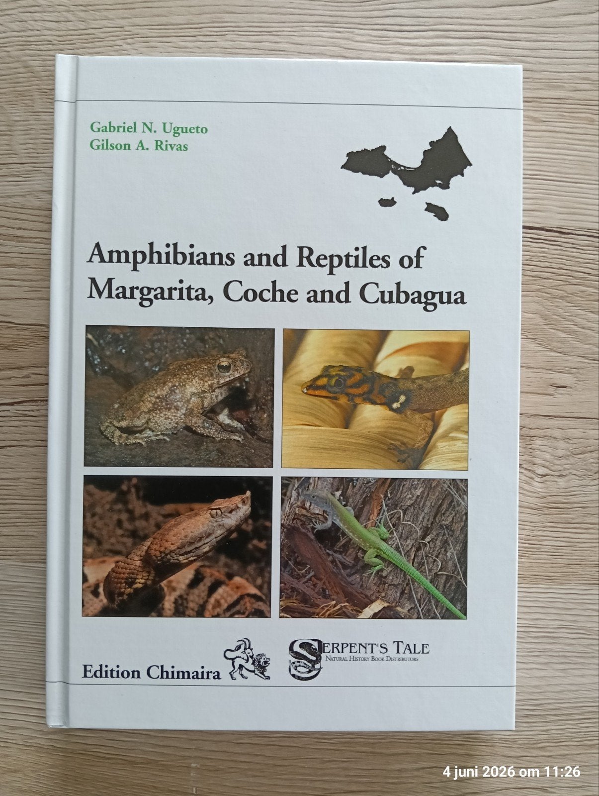 Amphibians an Reptiles of Margarita, Coche and Cubagua, Ophalen of Verzenden, Nieuw, Reptielen of Amfibieën